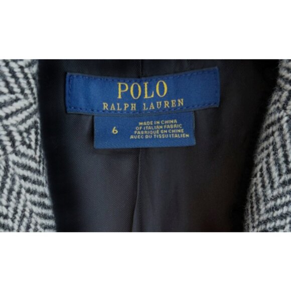 Polo Ralph Lauren Herringbone Tweed Wool Blend Blazer - Picture 5 of 10